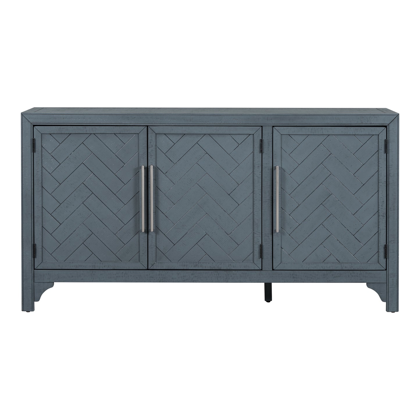 Stylish Designed Sideboard Storage Cabinet with Adjustable Shelves - Ideal for Living Rooms and Entrances