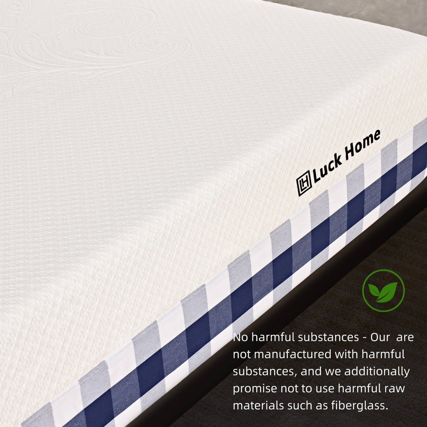 Eco-Friendly 12-Inch Cloud-Feeling Skin-Friendly Rolled Mattress in king size- Ideal for Babies in full size and elderly in queen size