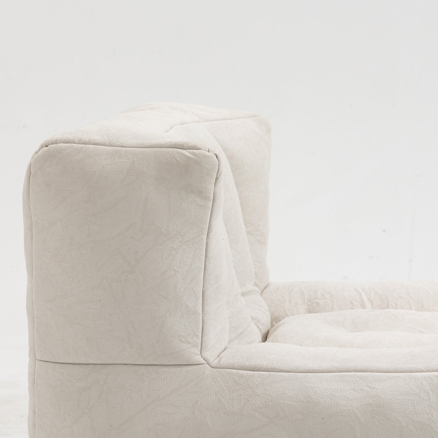 Fauteuil poire moelleux, pouf confortable pour adultes et enfants, fauteuil poire super doux avec mousse à mémoire de forme et pouf, fauteuil poire intérieur moderne pour salon, chambre à coucher, appartement