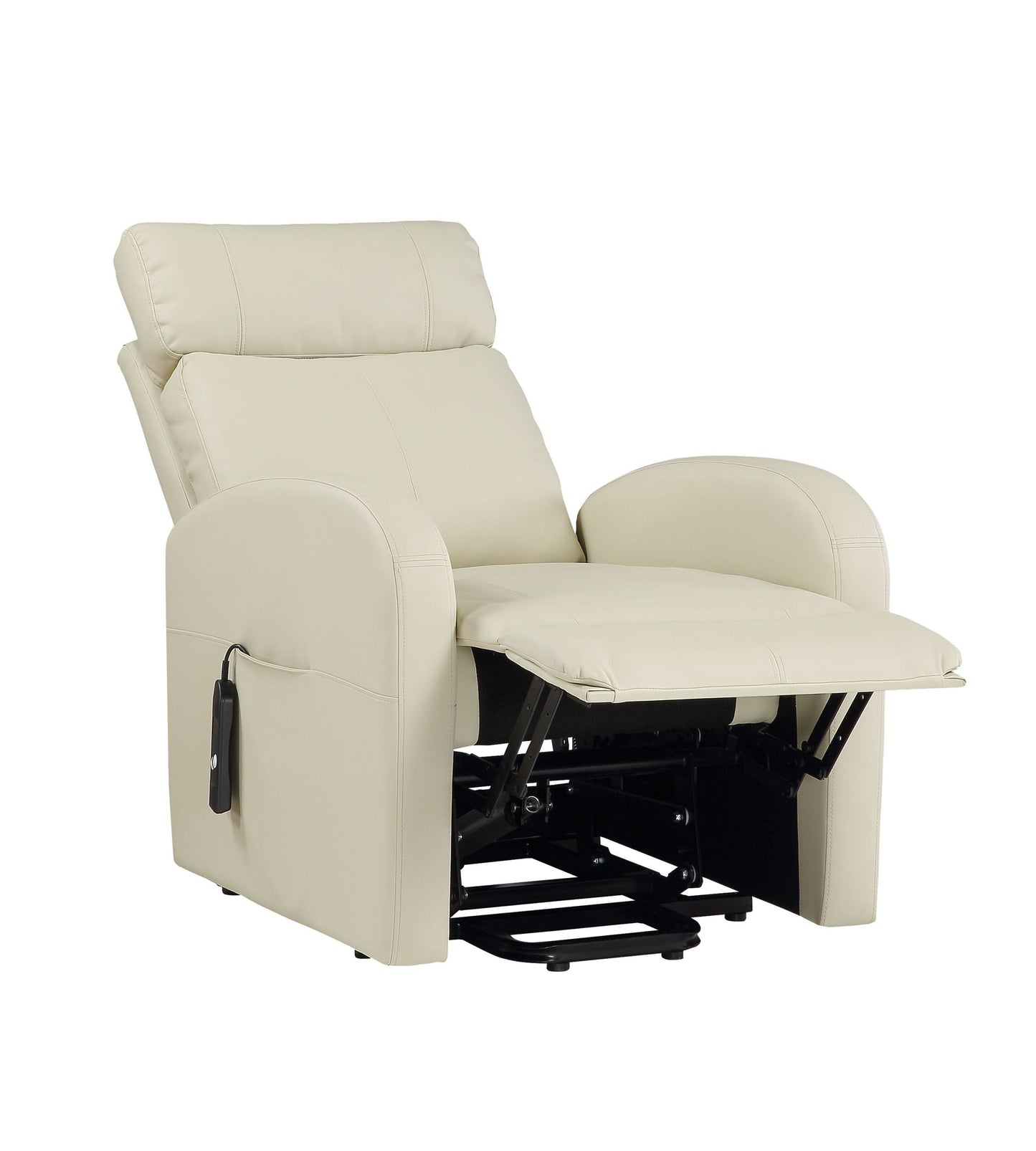 ACME Ricardo Fauteuil inclinable avec relevage électrique, Beige PU 59499