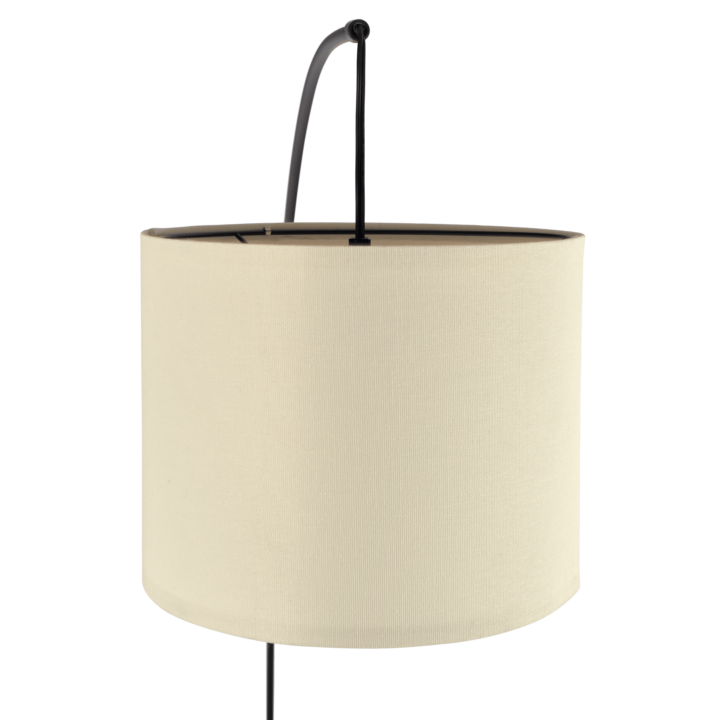 3-Arm Metal Arc Floor Lamp, Oil Rubbed Bonze with Linen Shade, 4 way Rotary Switch