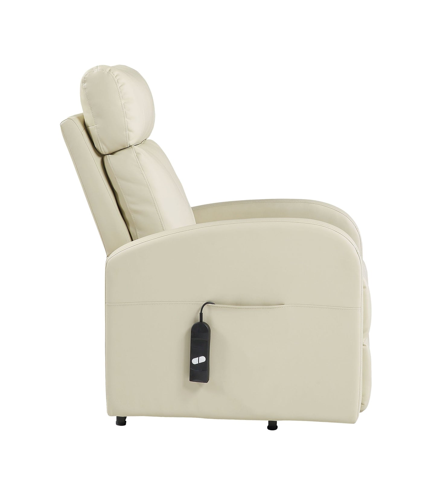 ACME Ricardo Fauteuil inclinable avec relevage électrique, Beige PU 59499