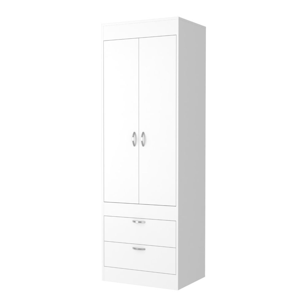 Willow Grove Armoire 2 tiroirs Blanc