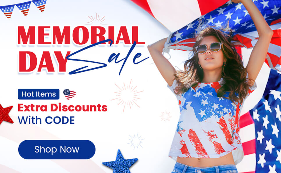 Memorial Day Hot Sale 10% Off Over $1299
