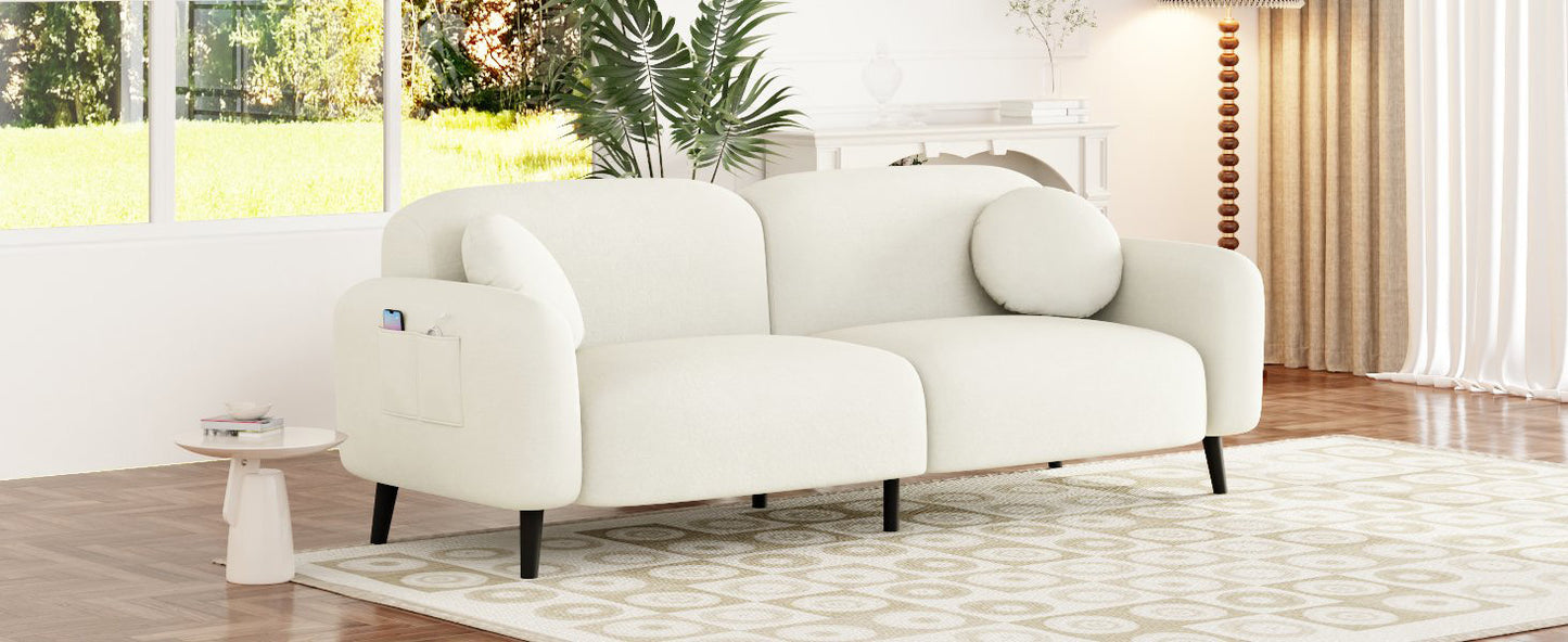 U_Style  83.9''Upholstered Sofa for Living Room, Bedroom, and Apartments