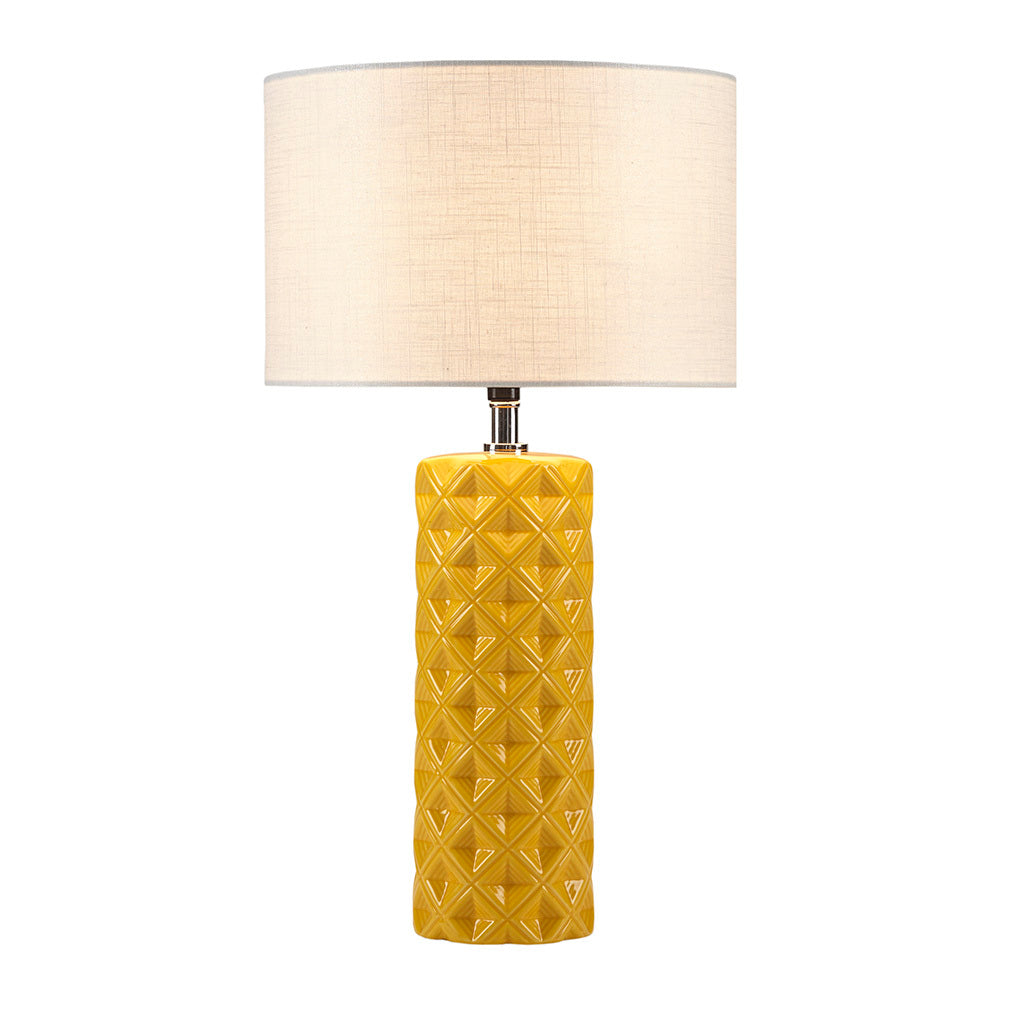 Geometric Ceramic Table Lamp