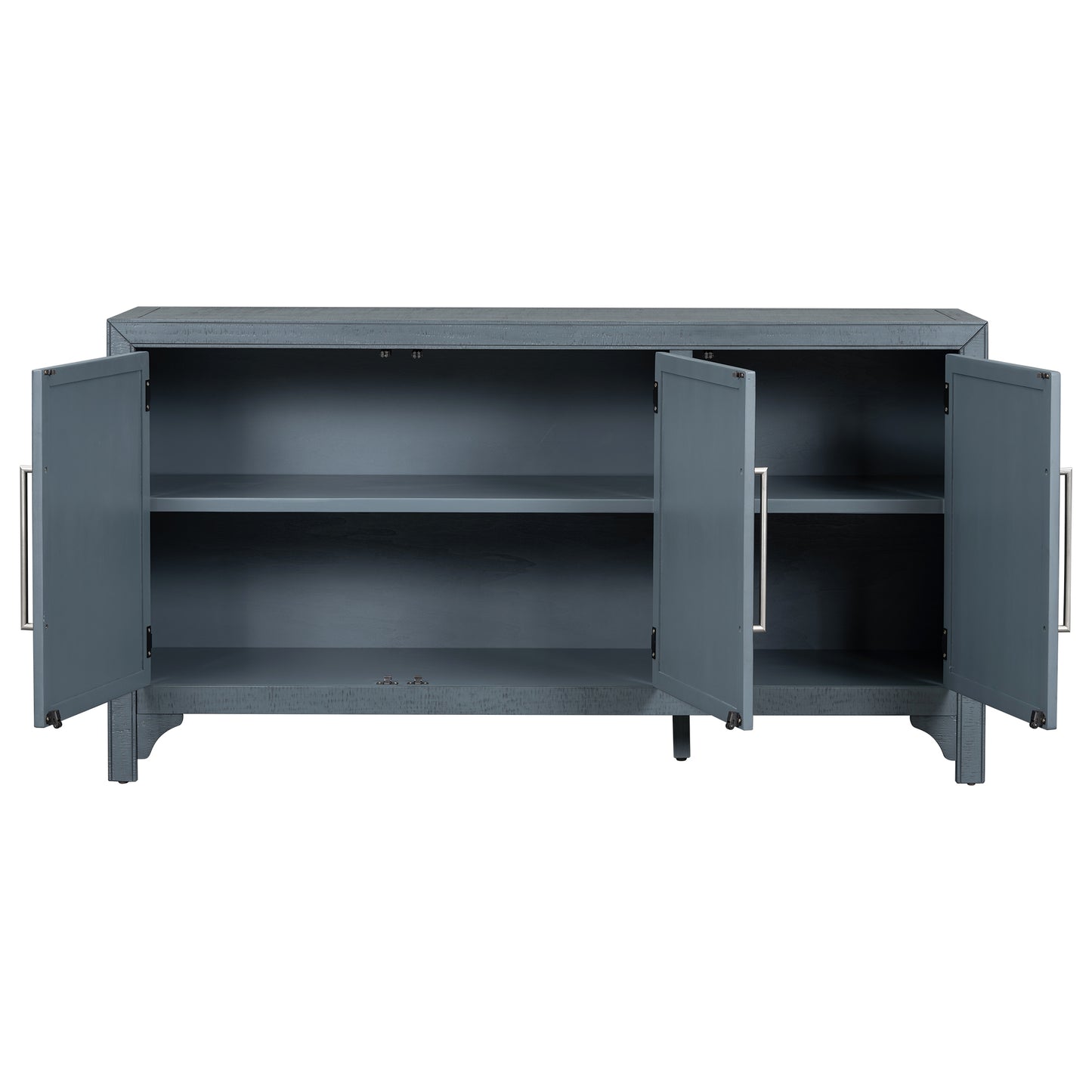 Stylish Designed Sideboard Storage Cabinet with Adjustable Shelves - Ideal for Living Rooms and Entrances