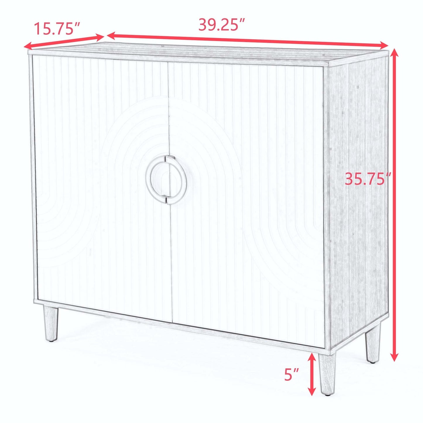 Armoire de rangement la plus confortable avec portes et étagères, armoire moderne en MDF avec étagères réglables, buffet autoportant pour cuisine, salle à manger, salon, couloir.