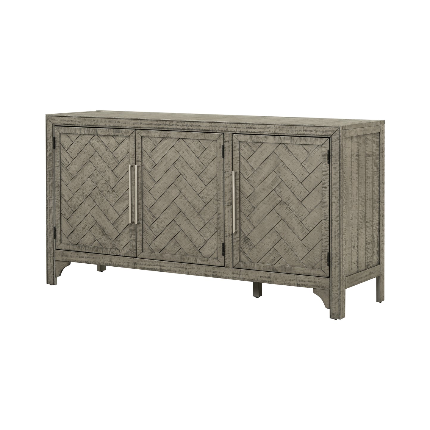 Modern Designed Sideboard Storage Cabinet with Adjustable Shelves - Ideal for Living Rooms and Entrances