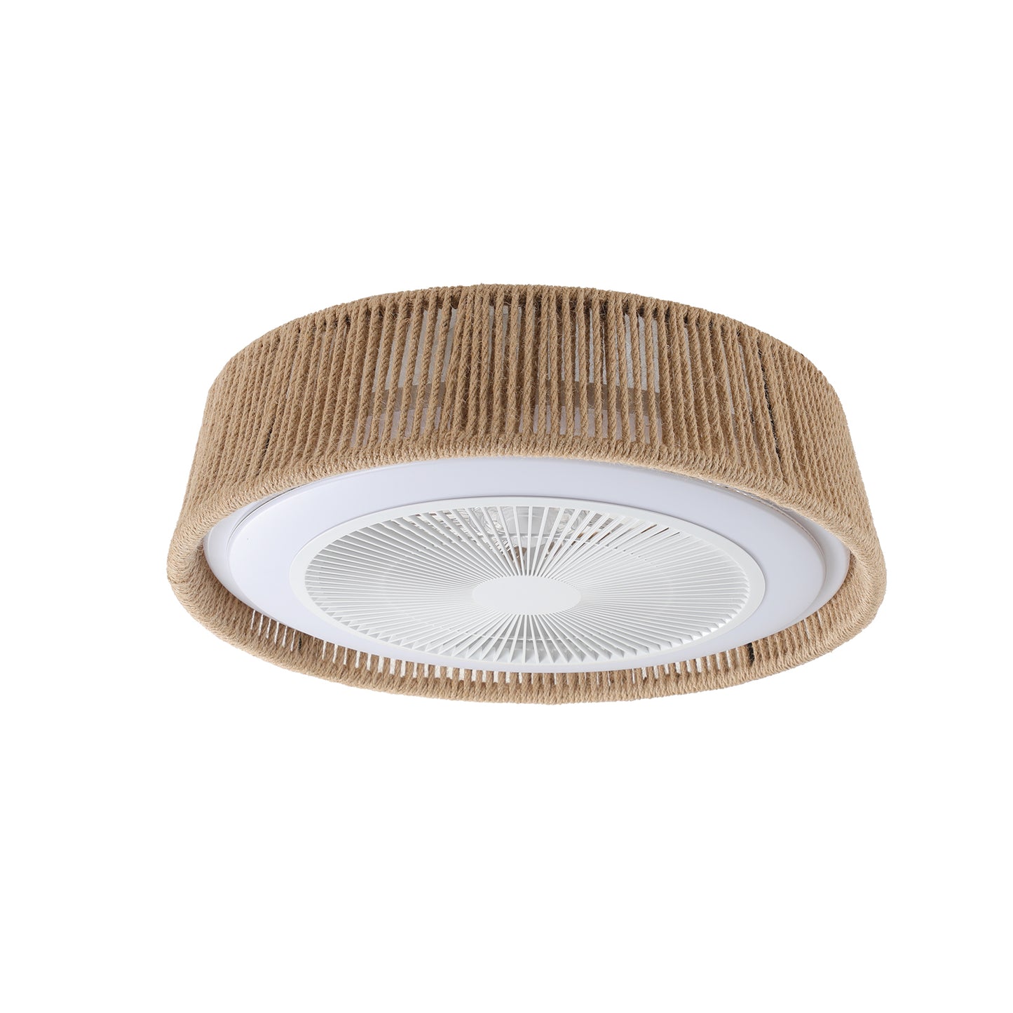 Stylish Bohemian LED Ceiling Light with Dimmable Features and Integrated Fan – Convenient Remote Control Included