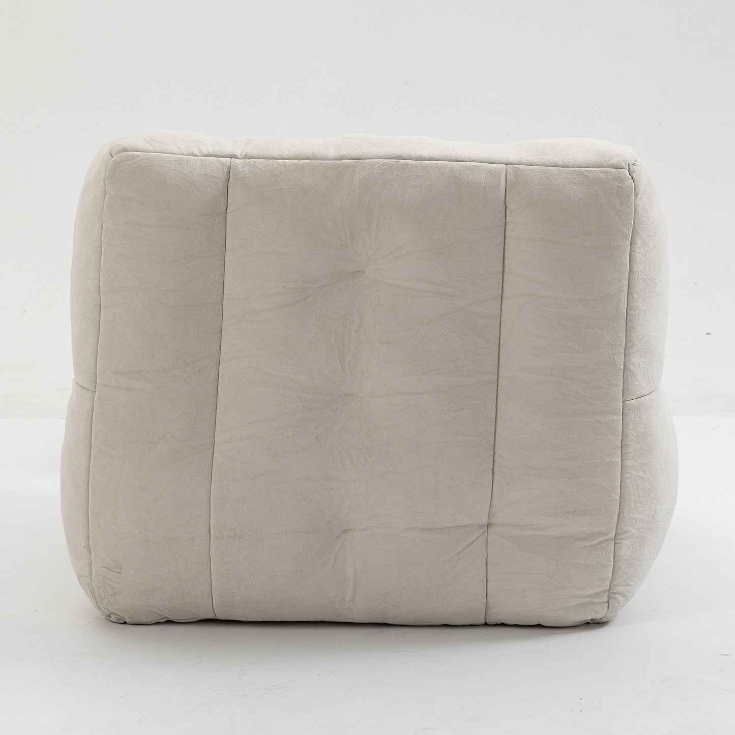 Fauteuil poire moelleux, pouf confortable pour adultes et enfants, fauteuil poire super doux avec mousse à mémoire de forme et pouf, fauteuil poire intérieur moderne pour salon, chambre à coucher, appartement