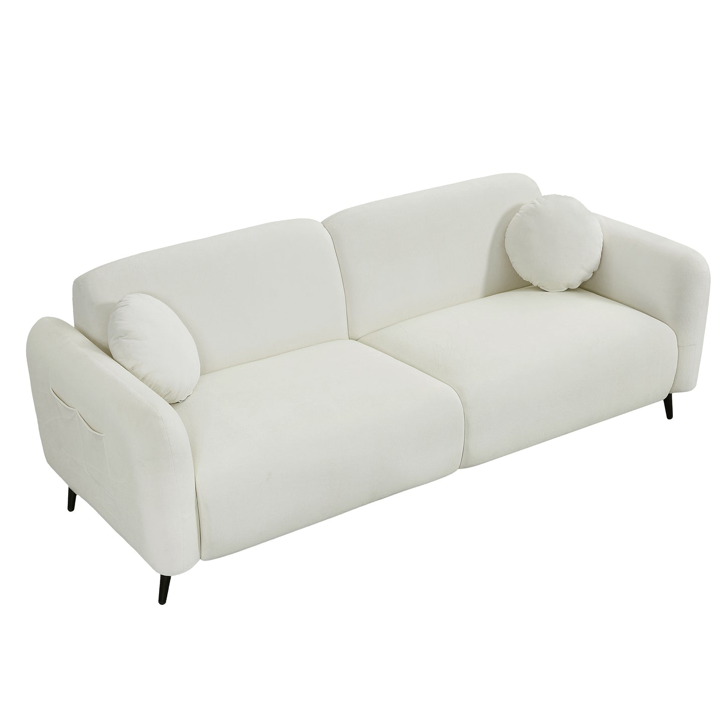 U_Style  83.9''Upholstered Sofa for Living Room, Bedroom, and Apartments