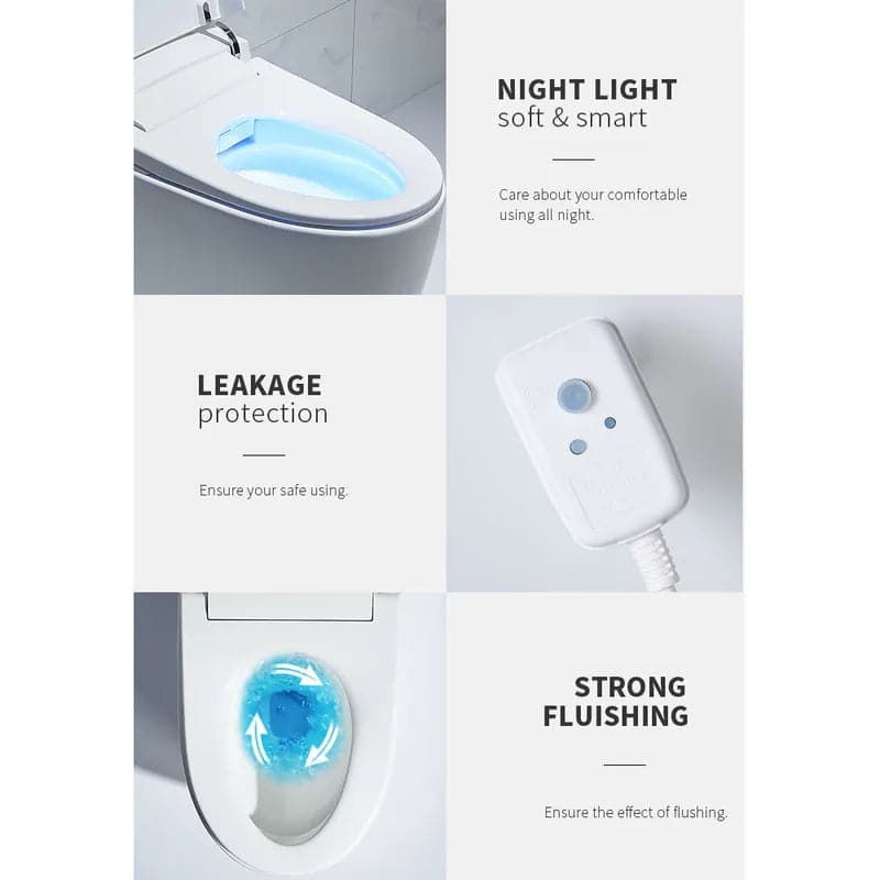 Floor Mounted Self Clean Smart Toilet Tankless Automatic Toilet One-Piece