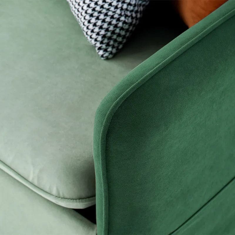 79 Inches King Sleeper Sofa Green Upholstered Convertible Sofa Bed#Green