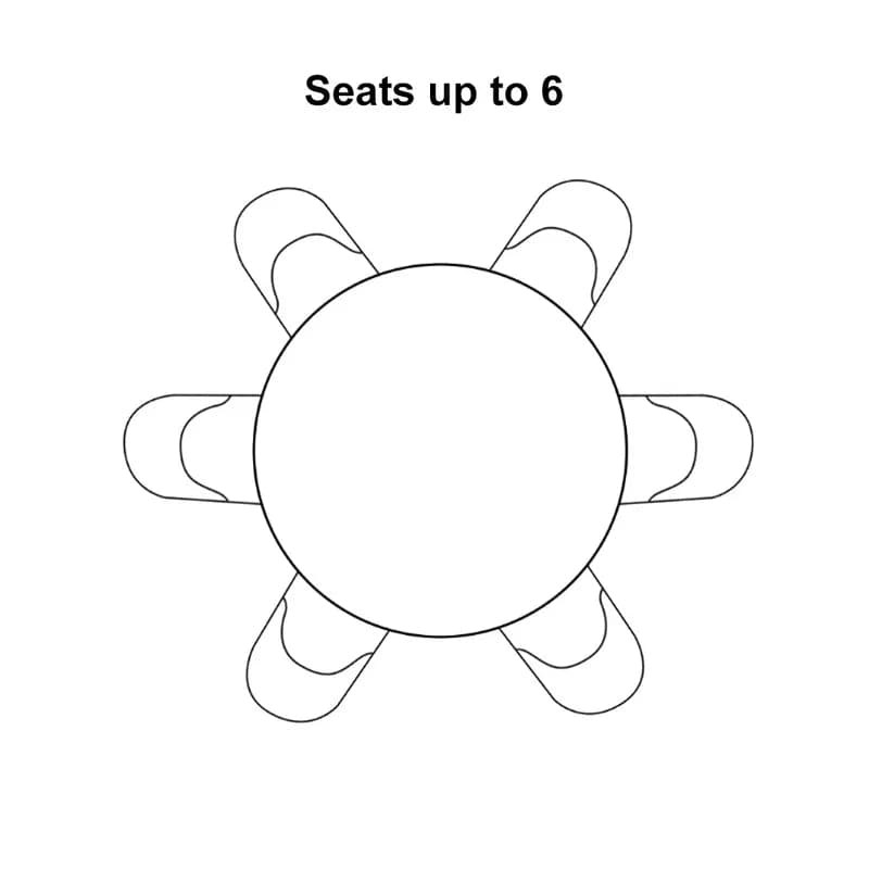 Table de salle à manger ronde moderne de 51 pouces, plateau en faux marbre et socle en acier inoxydable doré