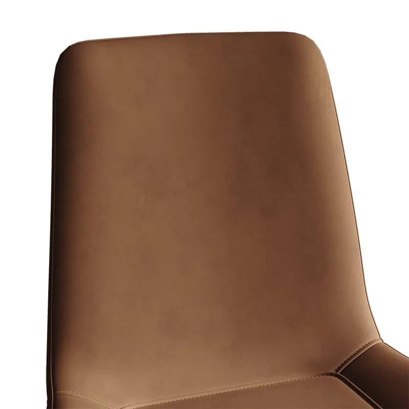 ModernBrownDiningChair_Setof2_PULeatherUpholsteredSideChair#Brown