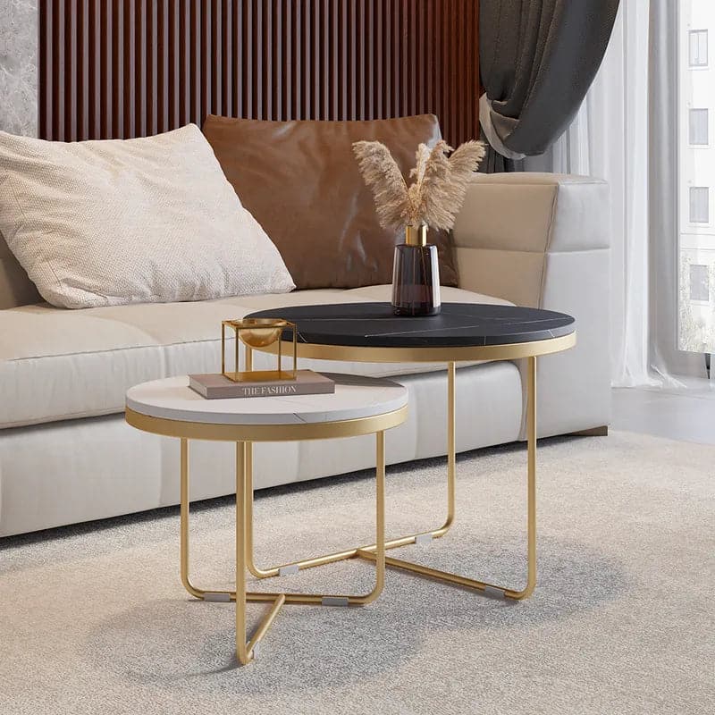 Marble round discount nesting side table