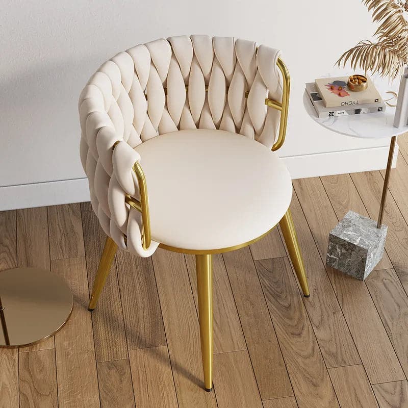 Off white discount wood dining chairs