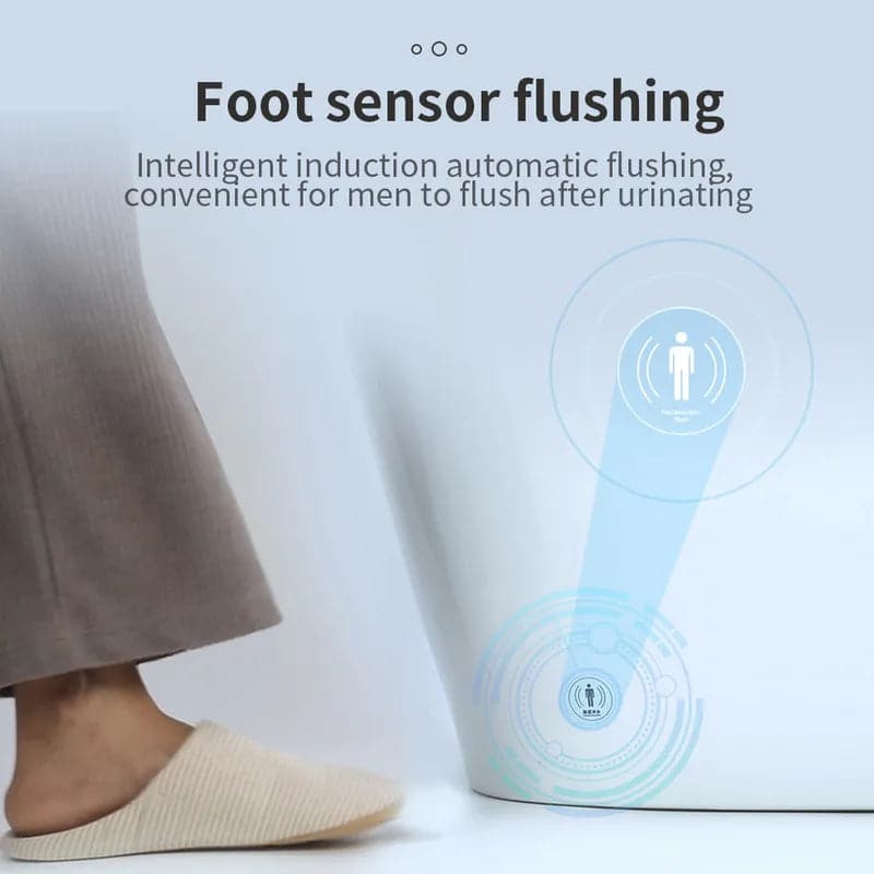 One-Piece Elongated Smart Toilet Floor Mounted Automatic Toilet Self-Clean