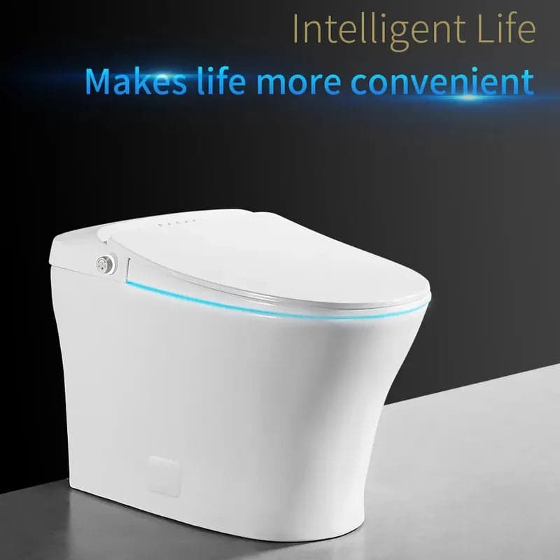 Smart One-Piece Floor Mounted Automatic Toilet Self Clean Smart Toilet